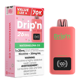 Watermelona CG Drip'n 70k Value Series Disposable Vape
